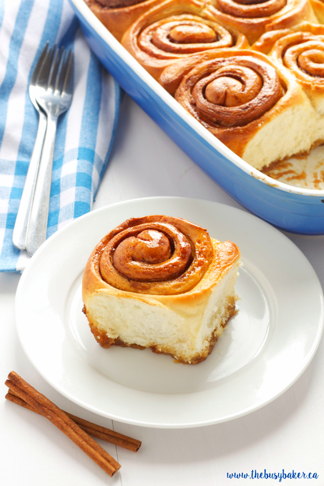 The Perfect Sweet and Sticky Cinnamon Buns The Busy Baker