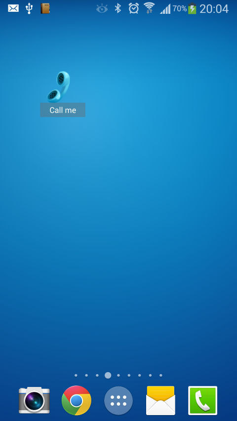 QText widget on Android Home screen