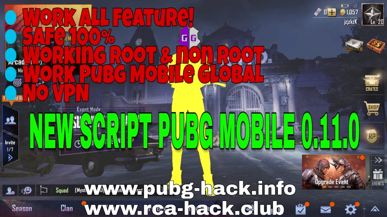 Pubg Mobile Hack Version 0110 | Pubg Unlimited Coin Apk - 