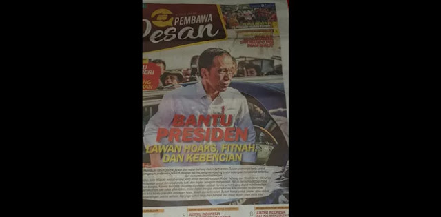 Tabloid 'Pembawa Pesan' Diduga Ulah Caleg PDIP