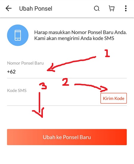 Cara Ganti Nomor Hp Di Lazada Tutorial Di Lazada