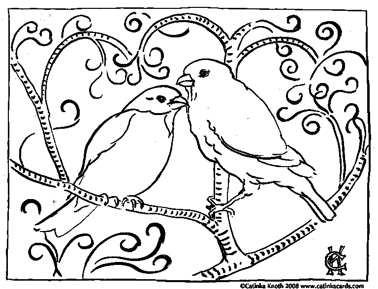 valantine heart coloring pages - photo #41