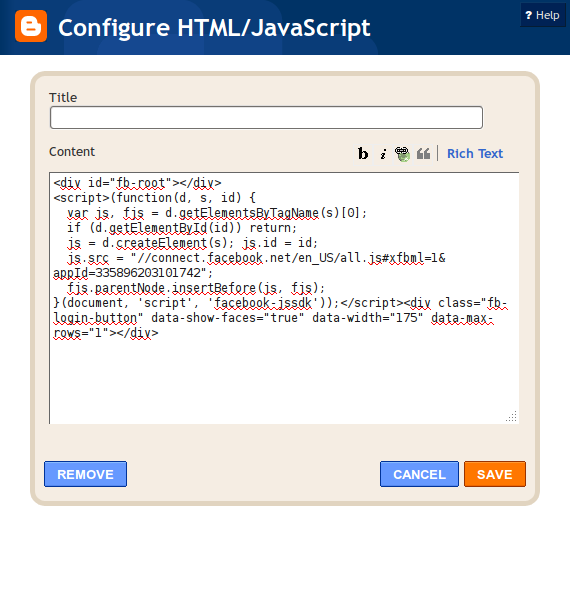 how to get login code for facebook