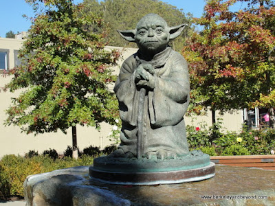 Yoda statue in Imagination Park in San Anselmo, California