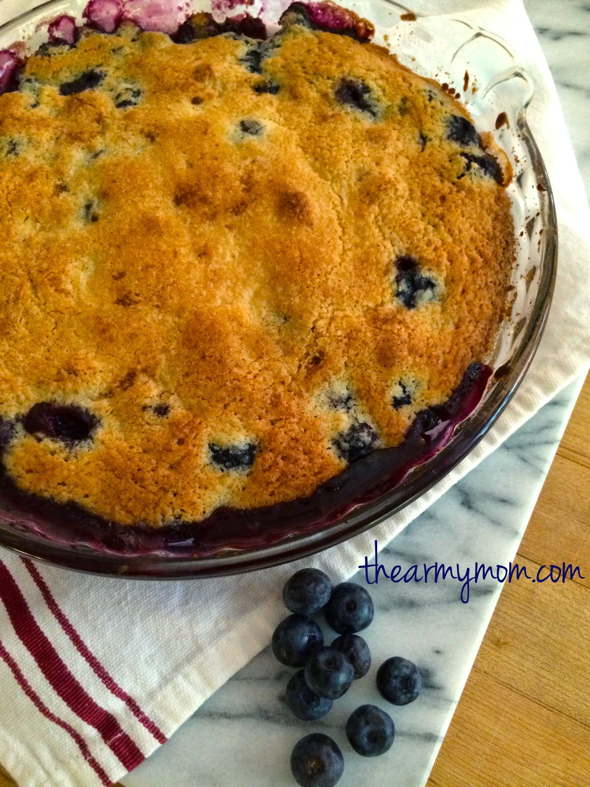 From Captain's Daughter to Army Mom: Blueberry Cobbler {Thanks to Wish ...
