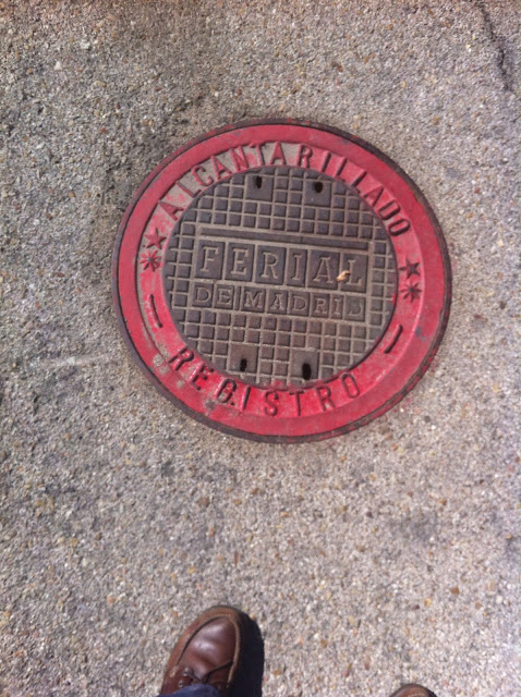 ALCANTARILLAS y tapas (manhole cover, vamos, para entendernos): Madrid