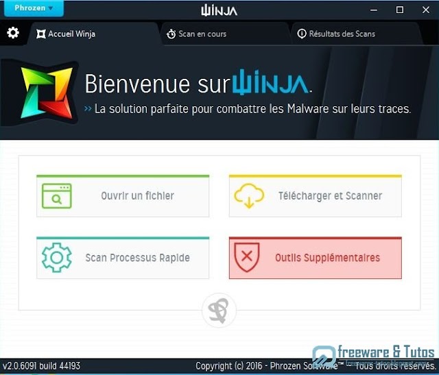 Winja : un logiciel complémentaire à votre antivirus