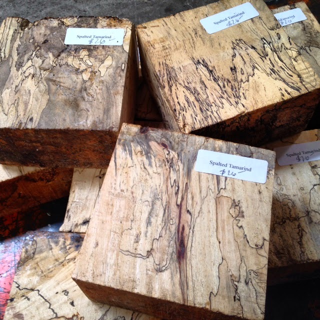 Tropical Exotic Hardwoods Spalted Tamarind!