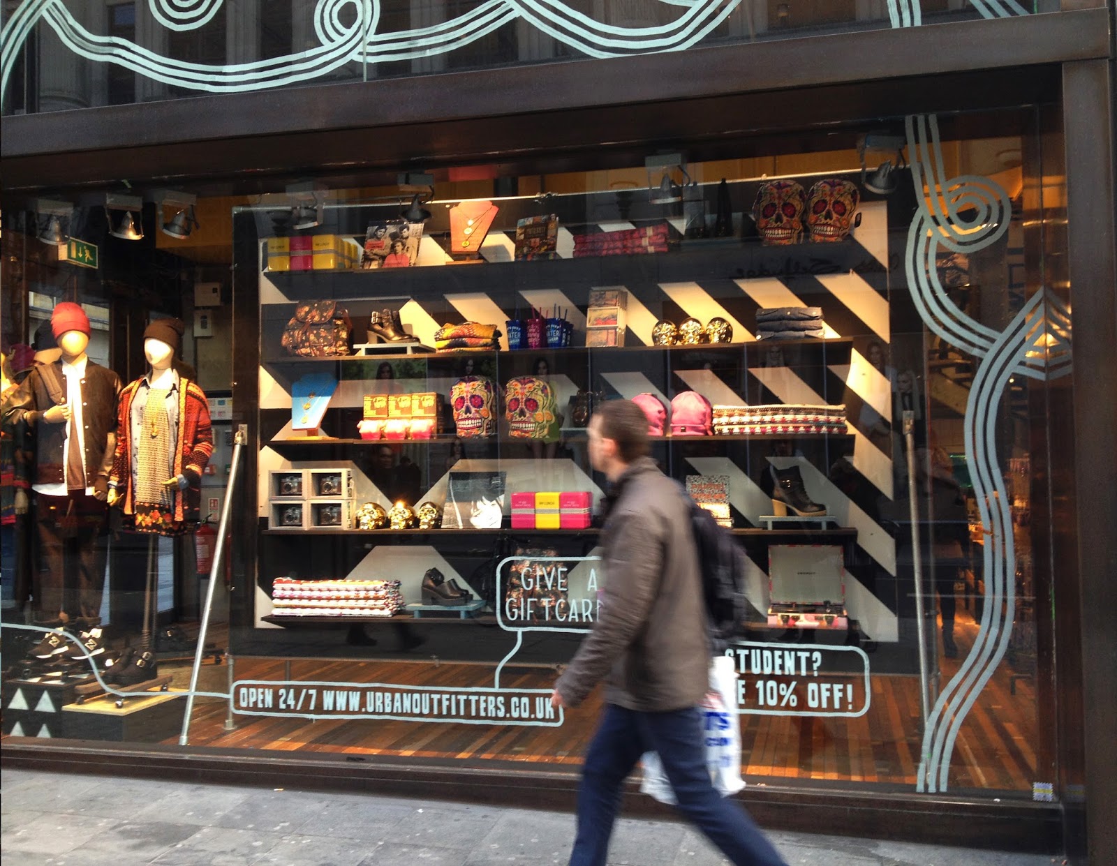 what katie makes. urban outfitters oxford street, london