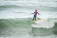 19 Justine Mauvin Longboard Pro Biarritz foto WSL Damien Poullenot