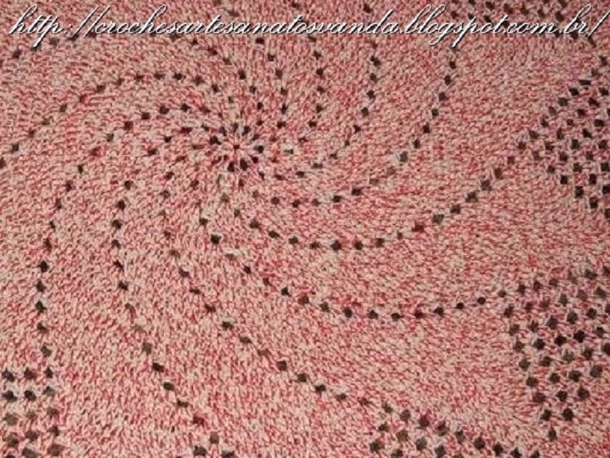 Tapete Para Sala De Jantar Redondo ~ em Crochê Vanda TAPETE REDONDO PARA SALA COM GRÁFICO E RECEITA Tapete Para Sala De Jantar Redondo ~ em Crochê Vanda TAPETE REDONDO PARA SALA COM GRÁFICO E RECEITA
