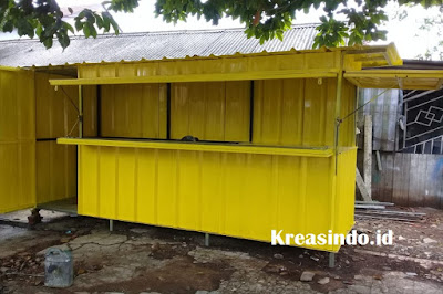 Jasa pembuatan Booth semi Kontainer di Tangerang dan Sekitarnya