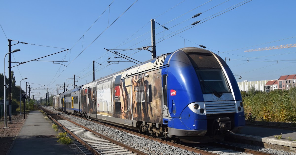 LA PASSION DU TRAIN En gare de La Madeleine , le 10 Octobre 2018 par