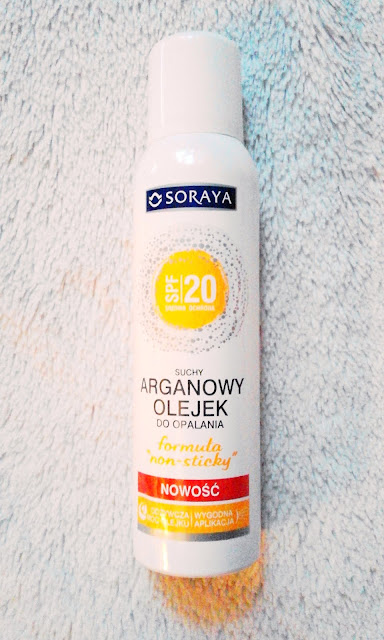 Soraya • Suchy arganowy olejek do opalania SPF 20 formuła „non-sticky”
