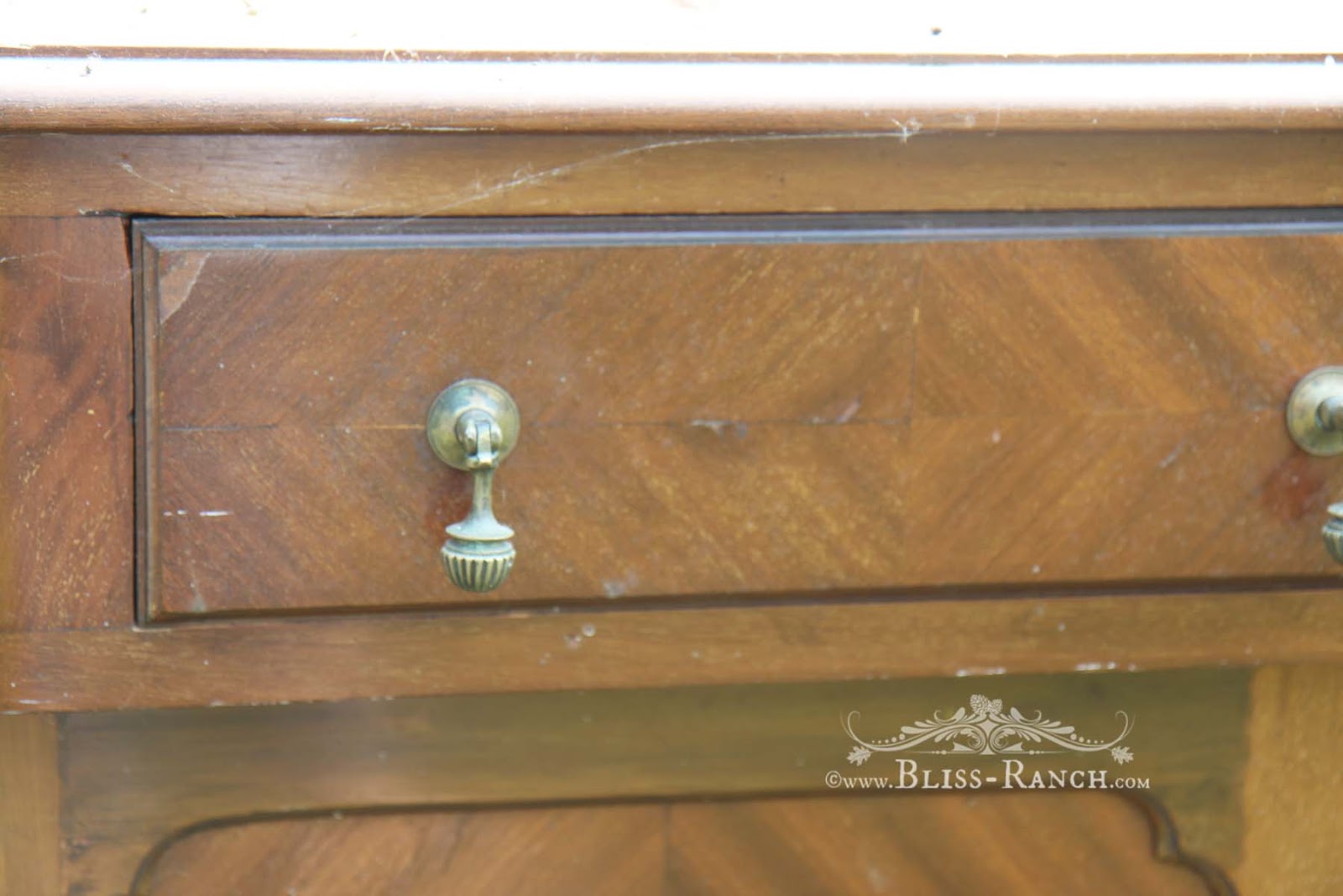 Bliss Ranch How I Clean Old Furniture Hardware