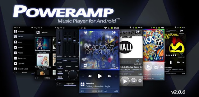 Poweramp Music Player FULL v2.0.8-build-521 + Widget Pack/Classic Skin