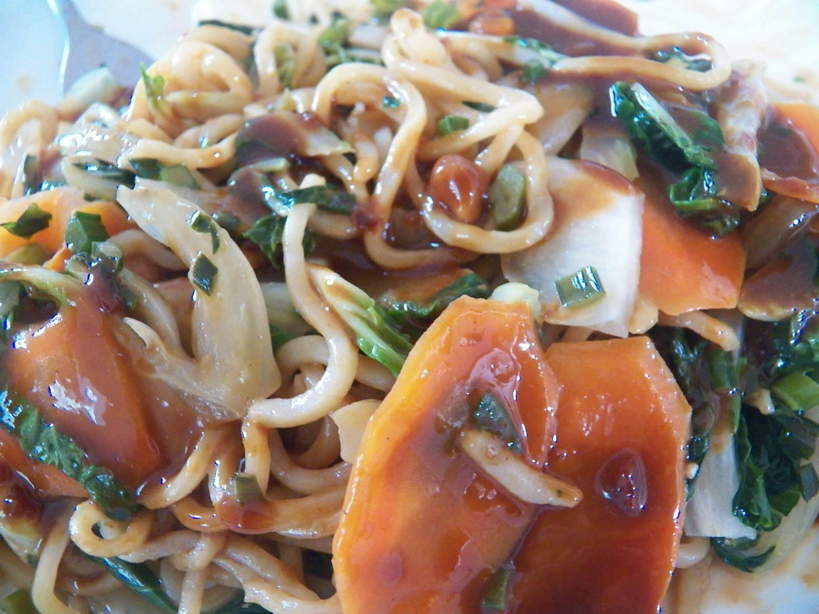 Bok Choy Stir Fry with Yakisoba Noodles Sid's Sea Palm Cooking