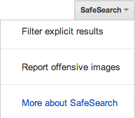 Google Safe Search Update