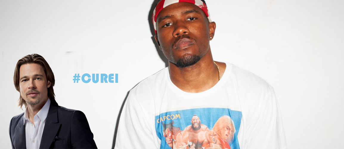 Mas cê ta curado? Frank Ocean e seu poder de autoajuda fez Brad Pitt sair da bad Mas cê ta curado? Frank Ocean e seu poder de autoajuda fez Brad Pitt sair da bad