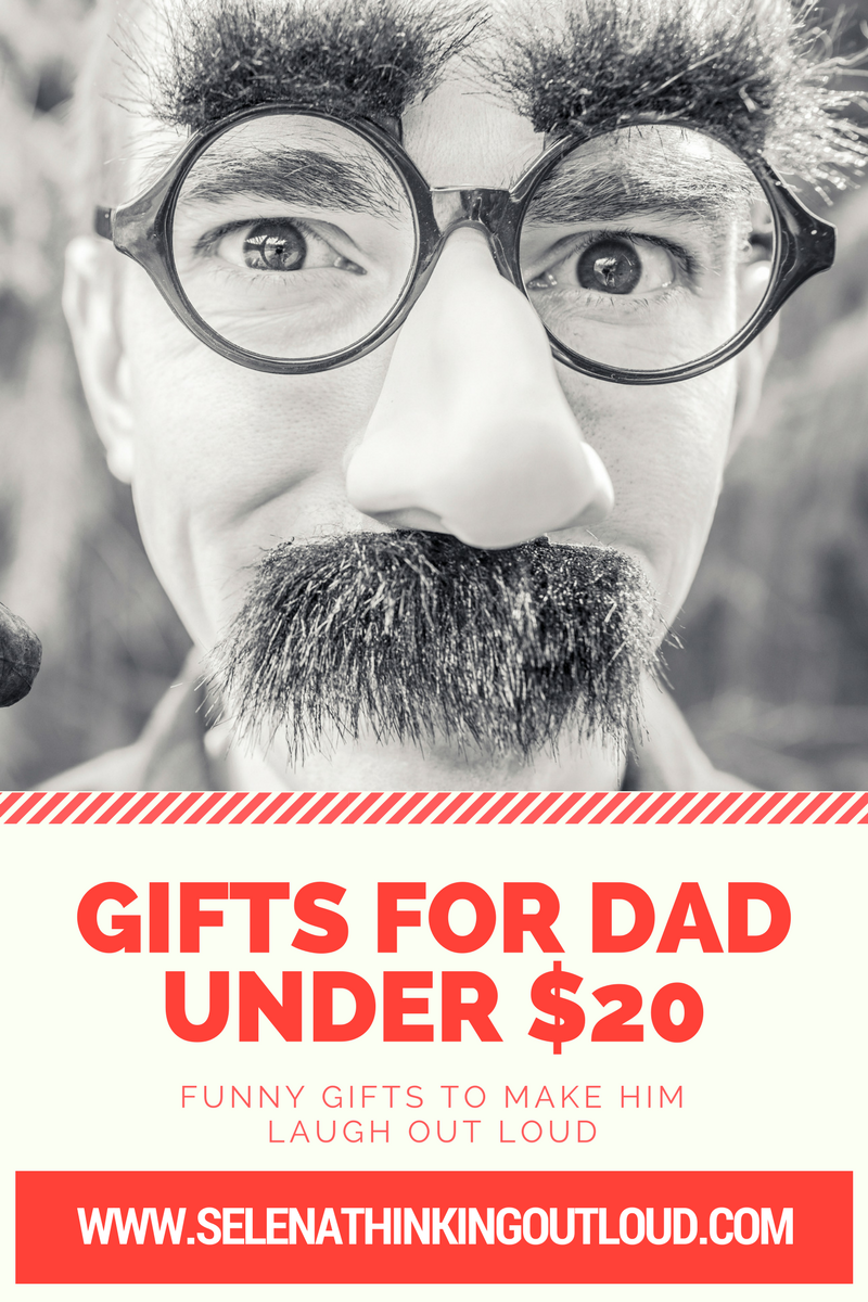 Selena Thinking Out Loud Funny Father's Day Gifts For Dad to Laugh