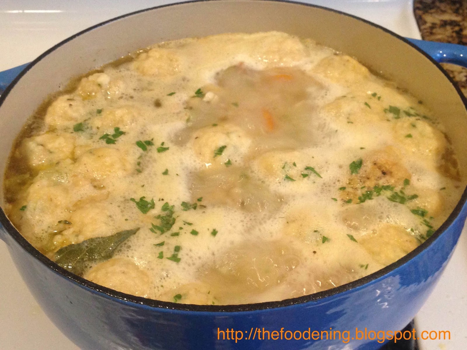 The Foodening Blog: Chicken and Dumplings