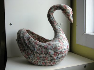 Home-made swan thing