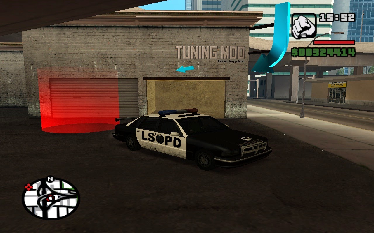 GTA Mods Tuning mod para GTA San Andreas