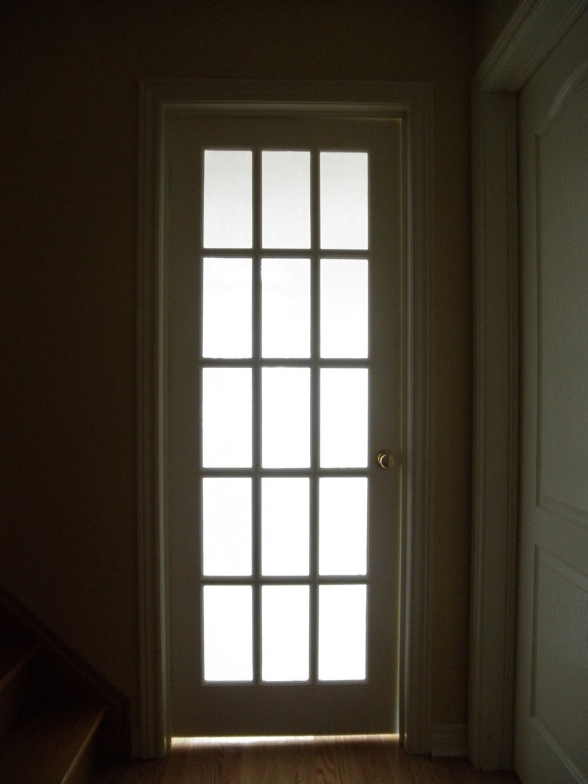 Not A House, But A Home Tutorial DIY French Door Curtain Alternative