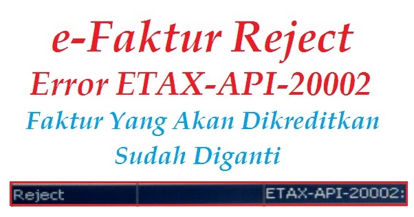 Error rejected. Error rejected