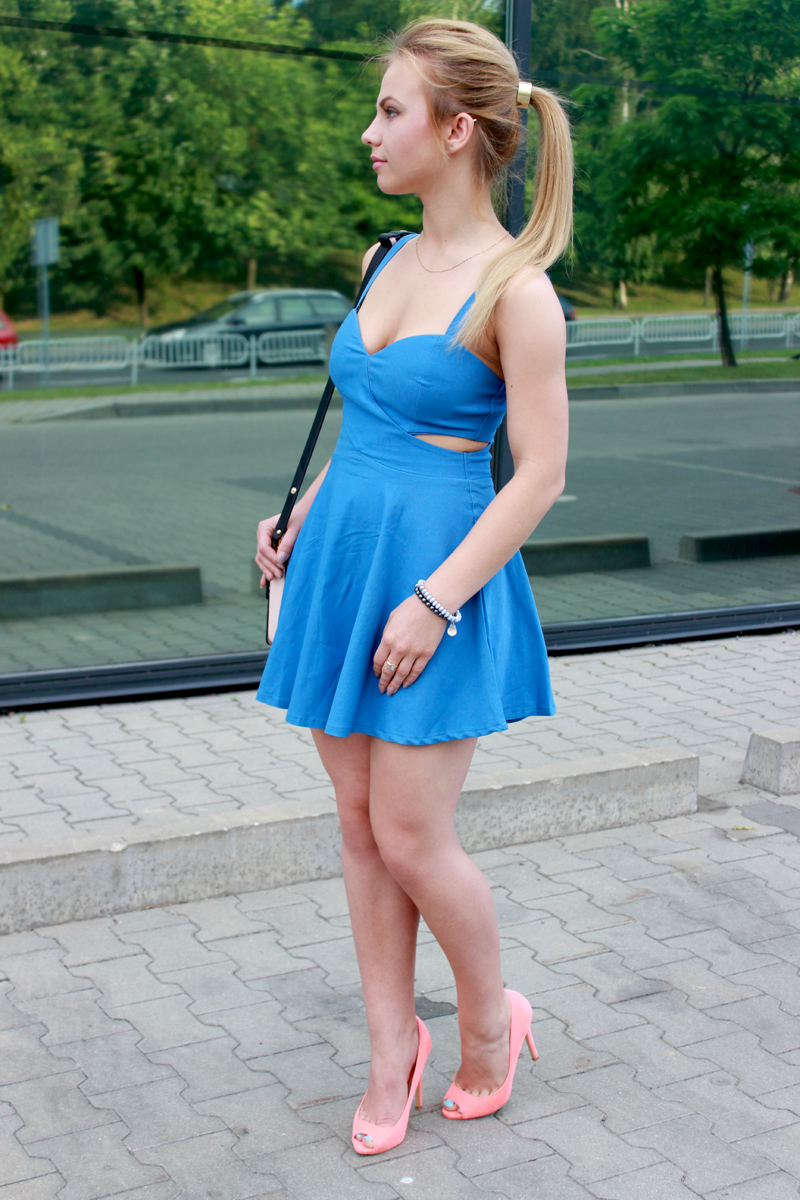 Wantataste Niebieska Sukienka Na Lato