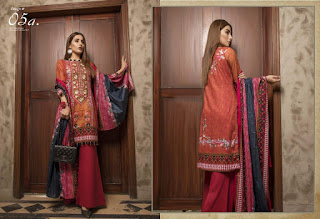 Original Pakistani Lawn Suits: Zs textile Sahil vol 3