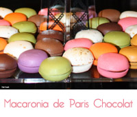 Macaronia de Paris chocolat