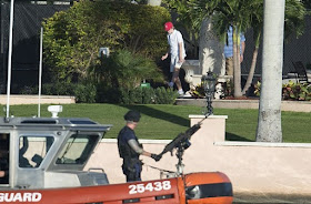 Donald Trump’s Son, Surrounded By Heavily-Armed Guards As He Goes To Play
