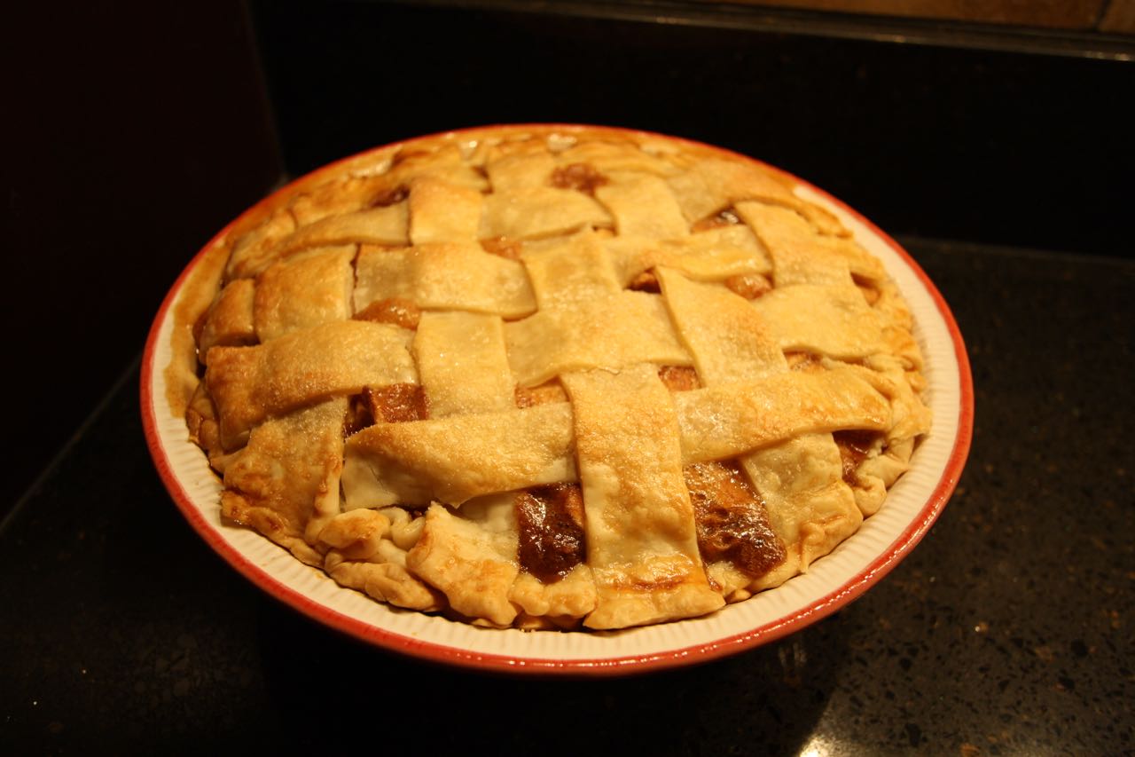 The Roediger House Salted Caramel Apple Pie