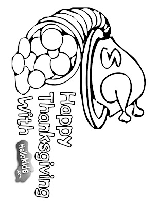 Thanksgiving Coloring Pages 