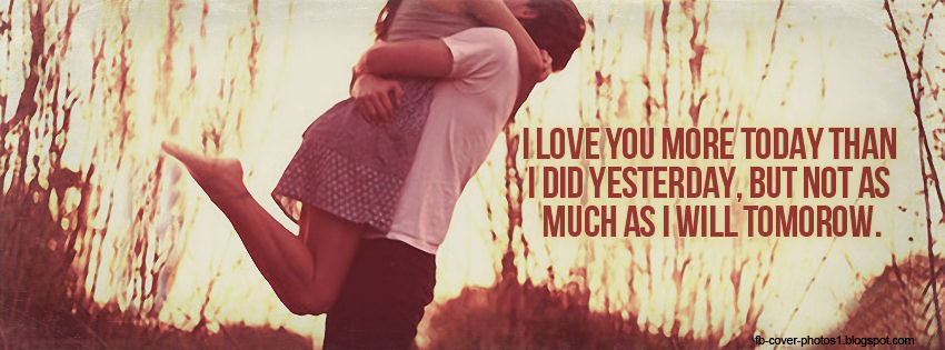 Photo Cover Facebook: Facebook cover photos love quotes