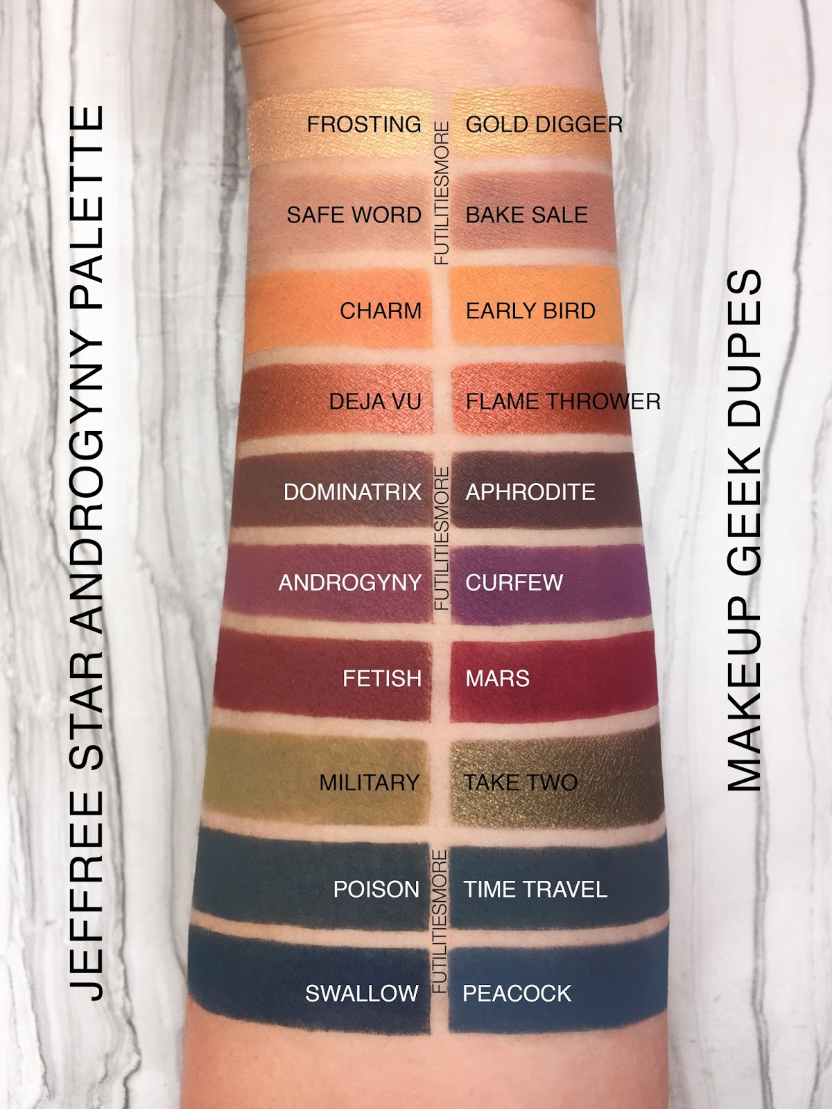 JEFFREE STAR ANDROGYNY DUPES WITH MAKEUP GEEK EYESHADOWS1200 x 1600