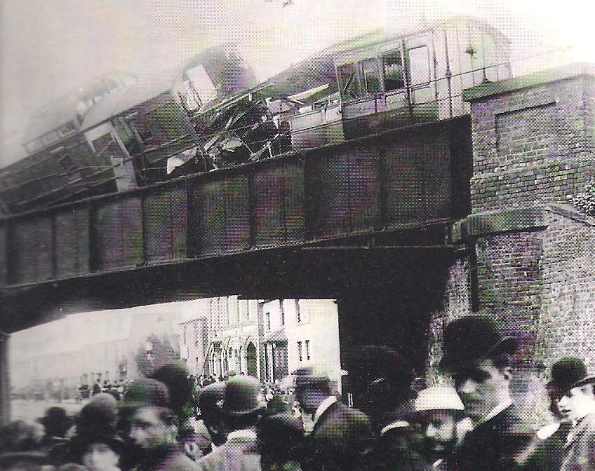 Turnip Rail's Waiting Room "Terrible Collision at Hampton Wick
