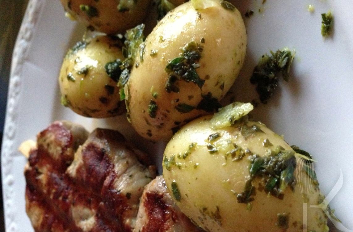 Kochhandwerk Salsa Verde a la Jamie Oliver