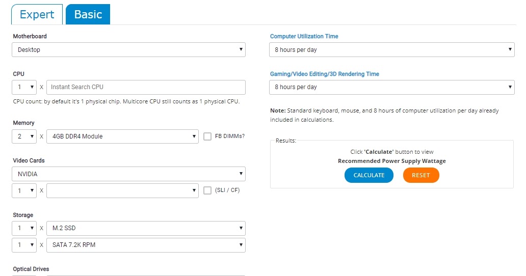 ZY แซดวายดาวเทียม OuterVision เว็บคำนวนการใช้ไฟให้เหมาะสมกับการเลือก