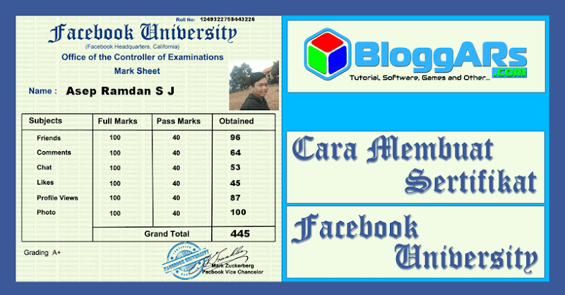 Cara Membuat Sertifikat Facebook University Cara Membuat Sertifikat Facebook University