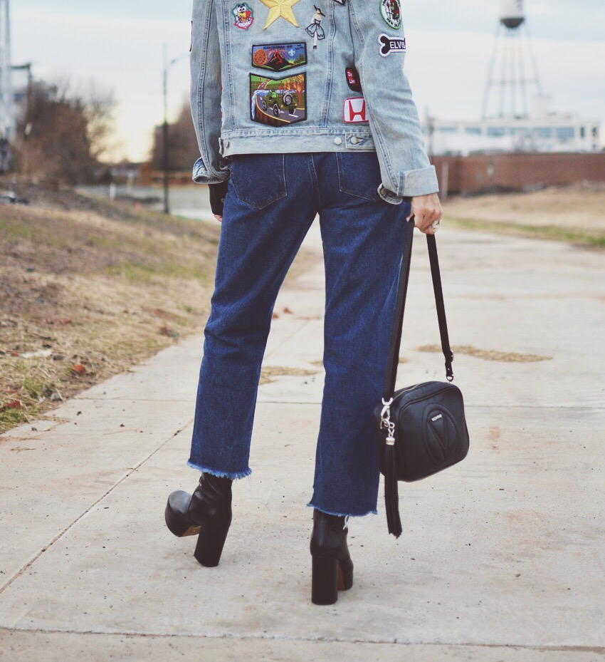 Platform boots street style Platform boots street style