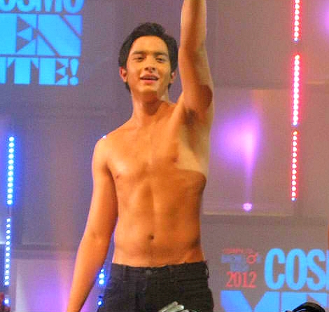 Discreetly Yours: Cosmo Bachelor Bash 2012: Alden Richards