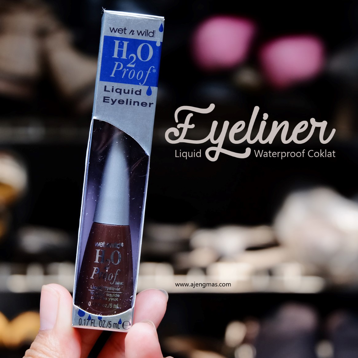 review-eyeliner-liquid-waterproof-coklat-wet-n-wild-h2o-proof-ajengmas