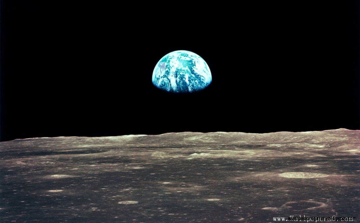 our earth in space － Space Wallpapers   Free download wallpapers