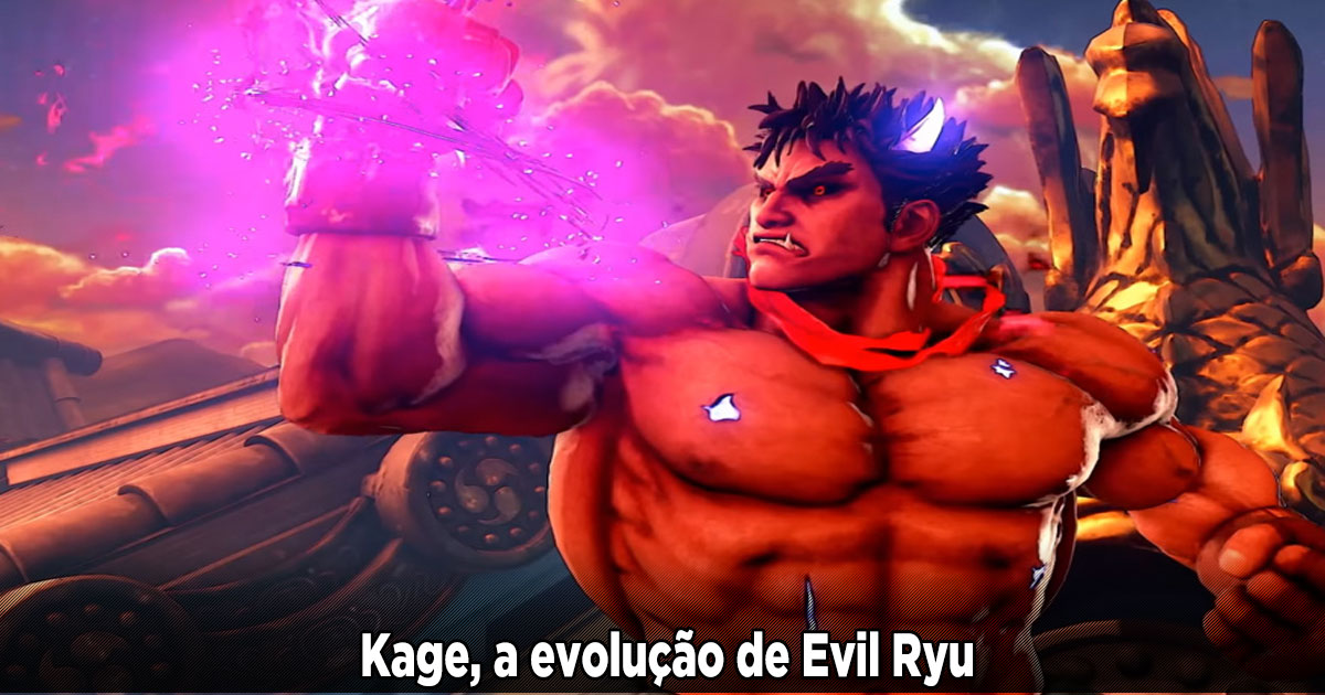 O Cantinho de Bia Chun Li: Conhecendo Evil Ryu e Violent Ken
