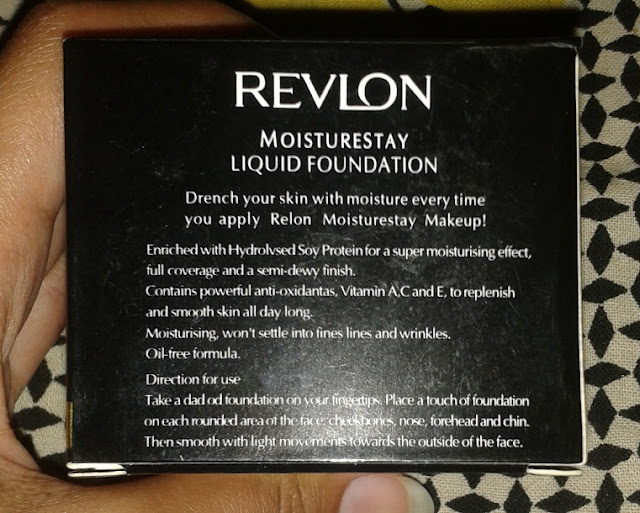 Revlon Moisturestay Liquid Foundation Review, Pictures and Swatches