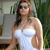 Namitha Hot White Two Piece Bikini Pics From Billa Movie