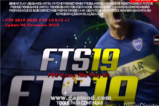 FTS 2019 Mod FTS19 SA v7 Update Transfers