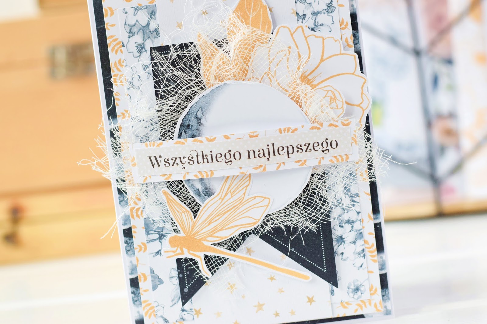 Agata Postanowiła Przygotować Kartkę Okolicznościową W Kształcie Prostokąta Inspiracje, tutoriale i porady - decoupage i scrapbooking - blog sklepu